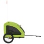 Pet Bicycle Trailer Iron Oxford Cloth Green by vidaXL, pet strollers - Ref: Foro24-93969, Price: 93,80 €, Discount: %