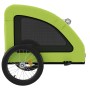 Pet Bicycle Trailer Iron Oxford Cloth Green by vidaXL, pet strollers - Ref: Foro24-93969, Price: 93,80 €, Discount: %