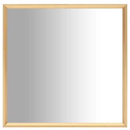 Golden mirror 40x40 cm by vidaXL, Mirrors - Ref: Foro24-322742, Price: 27,18 €, Discount: %