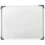 Pizarra magnética de borrado en seco acero blanco 90x60 cm de vidaXL, Pizarras blancas - Ref: Foro24-146633, Precio: 44,47 €,...