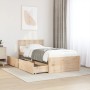 Estructura cama con cajones madera maciza pino 100x200 cm de vidaXL, Camas y somieres - Ref: Foro24-846789, Precio: 188,88 €,...