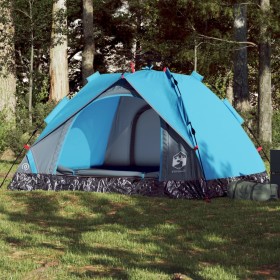 Igloo tent 3 people quick opening blue by vidaXL, tents - Ref: Foro24-4004194, Price: 64,99 €, Discount: %