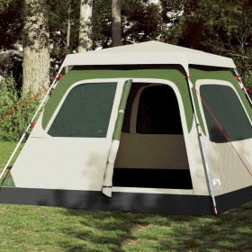 Igloo tent 6 people quick opening green by vidaXL, tents - Ref: Foro24-4004233, Price: 221,28 €, Discount: %