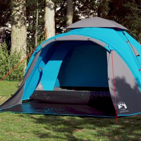 Igloo tent 3 people quick opening blue by vidaXL, tents - Ref: Foro24-4004227, Price: 142,09 €, Discount: %