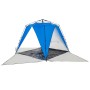 Strandzelt 4 Personen wasserdicht schnell öffnend blau von vidaXL, Zelte - Ref: Foro24-4005305, Preis: 105,09 €, Rabatt: %