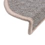 Stair mats 15 units light brown 56x17x3 cm by vidaXL, Stair mats - Ref: Foro24-133878, Price: 57,91 €, Discount: %