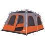 Iglu-Zelt 8 Personen schnell öffnend grau/orange von vidaXL, Zelte - Ref: Foro24-4004238, Preis: 339,51 €, Rabatt: %