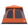 Iglu-Zelt 8 Personen schnell öffnend grau/orange von vidaXL, Zelte - Ref: Foro24-4004238, Preis: 339,51 €, Rabatt: %