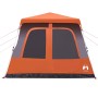 Iglu-Zelt 8 Personen schnell öffnend grau/orange von vidaXL, Zelte - Ref: Foro24-4004238, Preis: 339,51 €, Rabatt: %