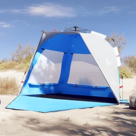 Beach tent 3 people waterproof quick opening blue by vidaXL, tents - Ref: Foro24-4005311, Price: 87,95 €, Discount: %