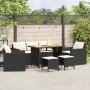 6-piece garden sofa set and black synthetic rattan cushions by vidaXL, Garden sets - Ref: Foro24-3213556, Price: 513,60 €, Di...