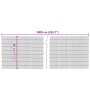 Reed garden fence 1000x80 cm by vidaXL, fence panels - Ref: Foro24-365759, Price: 43,25 €, Discount: %