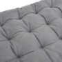 Gray suede faux leather lounger cushion 160x50x10 cm by vidaXL, Cushions for chairs and sofas - Ref: Foro24-366544, Price: 50...