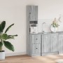 Sonoma gray engineered wood kitchen cabinet 35x50x180 cm by vidaXL, Kitchen cabinets - Ref: Foro24-840763, Price: 99,80 €, Di...