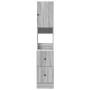 Sonoma gray engineered wood kitchen cabinet 35x50x180 cm by vidaXL, Kitchen cabinets - Ref: Foro24-840763, Price: 99,80 €, Di...