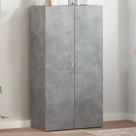 Concrete gray engineered wood filing cabinet 60x32x115 cm by vidaXL, Filing cabinets - Ref: Foro24-840775, Price: 78,99 €, Di...