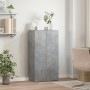 Concrete gray engineered wood filing cabinet 60x32x115 cm by vidaXL, Filing cabinets - Ref: Foro24-840775, Price: 79,10 €, Di...