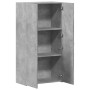 Betongrauer Aktenschrank aus Holzwerkstoff, 60 x 32 x 115 cm von vidaXL, Aktenschränke - Ref: Foro24-840775, Preis: 78,99 €, ...