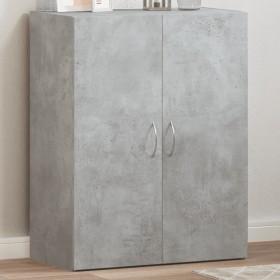 Concrete gray engineered wood filing cabinet 60x32x77.5cm by vidaXL, Filing cabinets - Ref: Foro24-840768, Price: 58,99 €, Di...