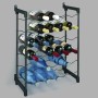 Metaltex Chianti bottle rack for 30 bottles by Metaltex, Wine racks - Ref: Foro24-430408, Price: 43,63 €, Discount: %