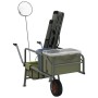 Fishing cart with green powder coated steel wheel by vidaXL, Fishing - Ref: Foro24-94869, Price: 116,34 €, Discount: %