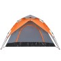 Iglu-Zelt 5 Personen schnell öffnend grau/orange von vidaXL, Zelte - Ref: Foro24-4004187, Preis: 111,99 €, Rabatt: %