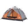 Iglu-Zelt 2 Personen schnell öffnend grau/orange von vidaXL, Zelte - Ref: Foro24-4004191, Preis: 57,12 €, Rabatt: %