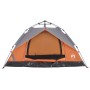 Iglu-Zelt 2 Personen schnell öffnend grau/orange von vidaXL, Zelte - Ref: Foro24-4004191, Preis: 57,12 €, Rabatt: %