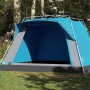 Cabin tent 4 people quick opening blue by vidaXL, tents - Ref: Foro24-4004220, Price: 185,99 €, Discount: %