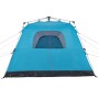 Cabin tent 4 people quick opening blue by vidaXL, tents - Ref: Foro24-4004220, Price: 185,99 €, Discount: %