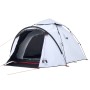 Igloo tent 3 person opaque fabric quick opening white by vidaXL, tents - Ref: Foro24-4004229, Price: 168,55 €, Discount: %