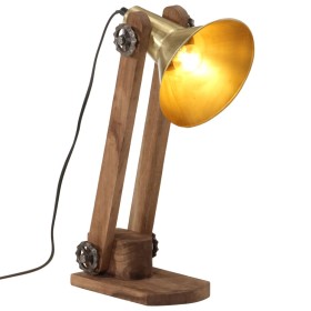 Vintage brass desk lamp 25 W E27 23x13x52 cm by vidaXL, Lamps - Ref: Foro24-371905, Price: 70,99 €, Discount: %