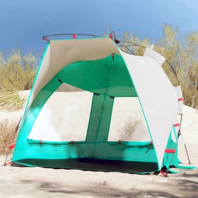 Beach tent 2 people waterproof quick opening green by vidaXL, tents - Ref: Foro24-4005291, Price: 64,49 €, Discount: %