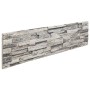 3D wall panels 14 units EPS light gray 100x25 cm by vidaXL, Wall covering - Ref: Foro24-4008553, Price: 123,71 €, Discount: %