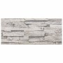 3D wall panels 14 units EPS light gray 100x25 cm by vidaXL, Wall covering - Ref: Foro24-4008553, Price: 123,71 €, Discount: %