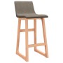 Kitchen stools 2 units gray taupe fabric by vidaXL, Kitchen stools - Ref: Foro24-289406, Price: 134,48 €, Discount: %