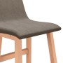 Kitchen stools 2 units gray taupe fabric by vidaXL, Kitchen stools - Ref: Foro24-289406, Price: 134,48 €, Discount: %