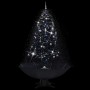 Weihnachtsbaum mit Schnee und Schirmständer aus schwarzem PVC 190 cm von vidaXL, Weihnachtsbäume - Ref: Foro24-289934, Preis:...