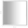 Silver mirror 40x40 cm by vidaXL, Mirrors - Ref: Foro24-322729, Price: 27,18 €, Discount: %