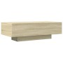 Mesa de centro madera de ingeniería roble Sonoma 100x49,5x31 cm de vidaXL, Mesas de centro - Ref: Foro24-834894, Precio: 49,6...