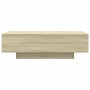 Mesa de centro madera de ingeniería roble Sonoma 100x49,5x31 cm de vidaXL, Mesas de centro - Ref: Foro24-834894, Precio: 49,6...