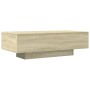 Mesa de centro madera de ingeniería roble Sonoma 100x49,5x31 cm de vidaXL, Mesas de centro - Ref: Foro24-834894, Precio: 49,6...