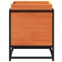 Solid pine wood planter in brown wax 40x40x50 cm by vidaXL, Pots and planters - Ref: Foro24-847020, Price: 52,99 €, Discount: %