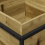 Impregnated pine wood planter 40x40x50 cm by vidaXL, Pots and planters - Ref: Foro24-847022, Price: 48,21 €, Discount: %