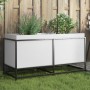 Solid white pine wood planter 100x40x50 cm by vidaXL, Pots and planters - Ref: Foro24-847034, Price: 98,23 €, Discount: %