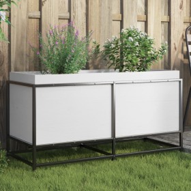 Solid white pine wood planter 100x40x50 cm by vidaXL, Pots and planters - Ref: Foro24-847034, Price: 97,89 €, Discount: %