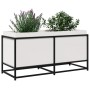 Solid white pine wood planter 100x40x50 cm by vidaXL, Pots and planters - Ref: Foro24-847034, Price: 98,23 €, Discount: %