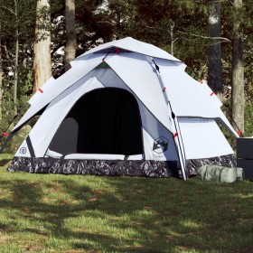 Igloo tent for 5 people, opaque fabric, quick white opening by vidaXL, tents - Ref: Foro24-4004188, Price: 131,99 €, Discount: %