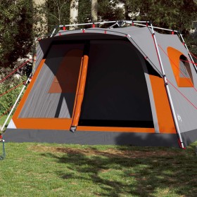 Family tent for 7 people, quick opening, gray by vidaXL, tents - Ref: Foro24-4004218, Price: 220,75 €, Discount: %