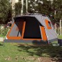 Family tent for 7 people, quick opening, gray by vidaXL, tents - Ref: Foro24-4004218, Price: 228,99 €, Discount: %